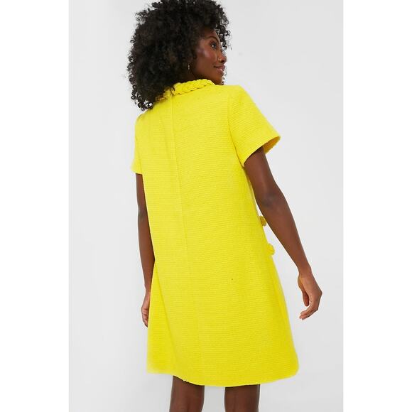 TUCKERNUCK Limoncello Tweed Jackie Dress Size M NWT Retail $268 Tuckernuck - Picture 2 of 7